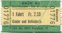 Basel - Grün 80 - Aussichtsturm - 1 Fahrt Kinder