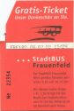 StadtBus Frauenfeld - Gratis-Ticket