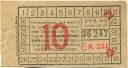 Berlin - BVG - Fahrschein 1943 - Teilstreckenschein