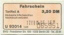 Berlin - BVG Fahrschein 1993