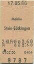 Möhlin Stein-Säckingen - Fahrkarte