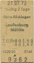 Stein-Säckingen Laufenburg Möhlin - Fahrkarte
