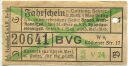 Berlin 1935 - BVG Fahrschein und Quittung