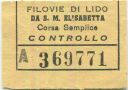 Filovie di Lido da S.M. Elisabetta - Corsa Semplice - Controllo - Lido-Obus