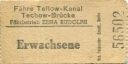 Berlin - Fähre Teltow-Kanal - Techow-Brücke