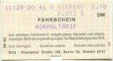 Berlin - BVG - Fahrschein Normaltarif 1988