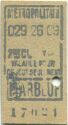 Metropolitain Marbeuf - 2me Cle - Billet Fahrkarte