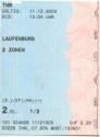 TNW Tarifverbund Nordwestschweiz - 2 Zonen Fahrkarte 2002