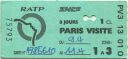 Paris visite 3 jours - RATP SNCF