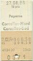 Payerne Corcelles-Nord Corcelles-Sud - Fahrkarte