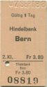 Hindelbank Bern einfach - Fahrkarte