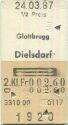 Glattbrugg Dielsdorf retour - Fahrkarte