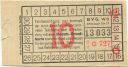 Berlin - BVG - Fahrschein 1943