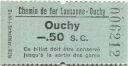 Zahnradbahn - Chemin de fer Lausanne-Ouchy