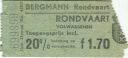 Amsterdam - Bergmann Rondvaart - Rondvaart volwassenen - Kanalfahrt - Fahrschein