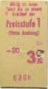 Gültig zu eine Fahrt bis zu einem Bahnhof der Preisstufe 1 - Fahrkarte