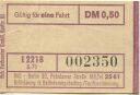 BVG - Fahrschein 1971