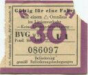 BVG - Berlin Potsdamer Str. 188 - Fahrschein