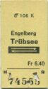Engelberg Trübsee - Fahrkarte