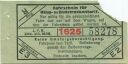 Fahrschein für Ring- und Endstreckentarif - L.V.B. 1938