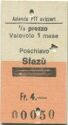 Azienda PTT svizzeri - Poschiavo Sfazù 1985 - 1/2 prezzo - Fahrkarte
