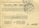 Schweizerische Postverwaltung - Fahrschein