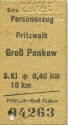 Pritzwalk Groß Pankow - Fahrkarte