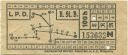 Liberec - Reichenberg - L.P.D. - R.St.B. - Strassenbahn-Fahrschein