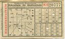 Strassenbahn Braunschweig - Fahrschein für Stadtverkehr - Einzelfahrschein
