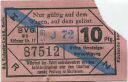 BVG - Fahrschein 10Pfg. 1938