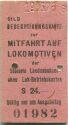 Österreich - Steiermärkische Landesbahnen StLB - Berechtigungskarte