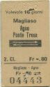 Magliaso Agno Ponte Tresa - 2. Cl. - Fahrkarte