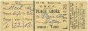 Frankreich Platzkarte Place Louée - S.N.C.F. 1962 I. Classe Prix 1.00 Paris Dijon