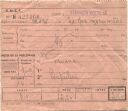 S.N.C.F. 1961 Fahrschein von Frasne nach Pontalier