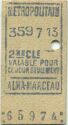 Metropolitain Alma-Marceau - 2me Cle - Billet Fahrkarte