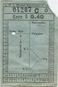 Fahrkarte - A.-G. d. Wiener Localbahnen 20er Jahre