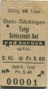 Stein-Säckingen Turgi Schinznach Bad - Fahrkarte