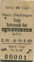 Stein-Säckingen Turgi Schinznach Bad - Fahrkarte