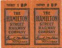 Canada - HSR - Hamilton Street Railway - Fahrkarte