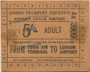 London Transport Executive - Fahrkarte