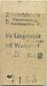 Kinderfahrkarte - Klotzsche bis Langebrück oder Weixdorf - Fahrkarte