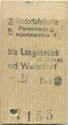 Kinderfahrkarte - Klotzsche bis Langebrück oder Weixdorf - Fahrkarte