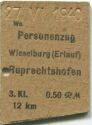 Wieselburg (Erlauf) Ruprechtshofen - Fahrkarte