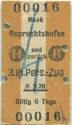 Mank Ruprechtshofen und zurück - Fahrkarte