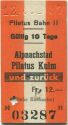 Pilatus Bahn II - Alpnachstad Pilatus Kulm und zurück - Fahrkarte