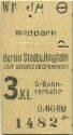 Berlin - S-Bahnverkehr - Wildpark Berlin Stadt- und Ringbahn