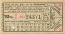 Berlin - BVG - Strassenbahn-Fahrschein 1936