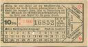 Berlin - BVG - Strassenbahn-Fahrschein 1936