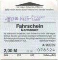 Berlin - BVG BVB VKP S-Bahn (DR) - Fahrschein Normaltarif