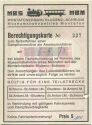Fahrkarte - MBS MBM Montafonerbahn Bludenz-Schruns - Museumsbahnbetrieb